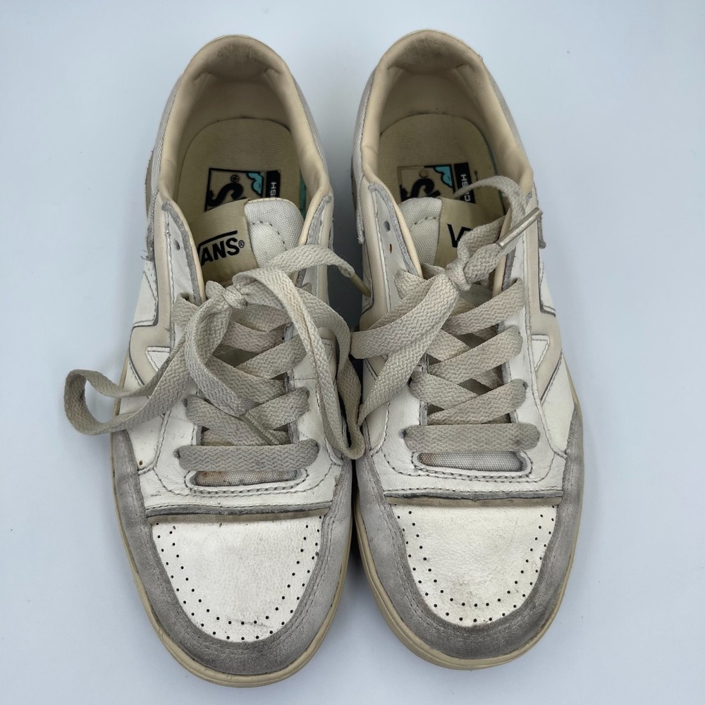 Vans Lowland ComfyCush M5.5 W7 White Retro Casual Sneakers